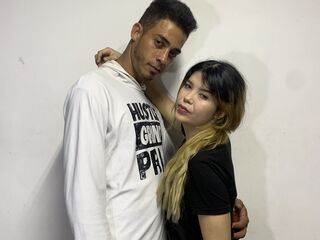 hot naked webcam couple having sex JoselynAndFredy