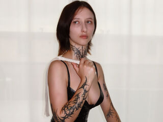 girl rubber fetish sex webcam SkinnySelina